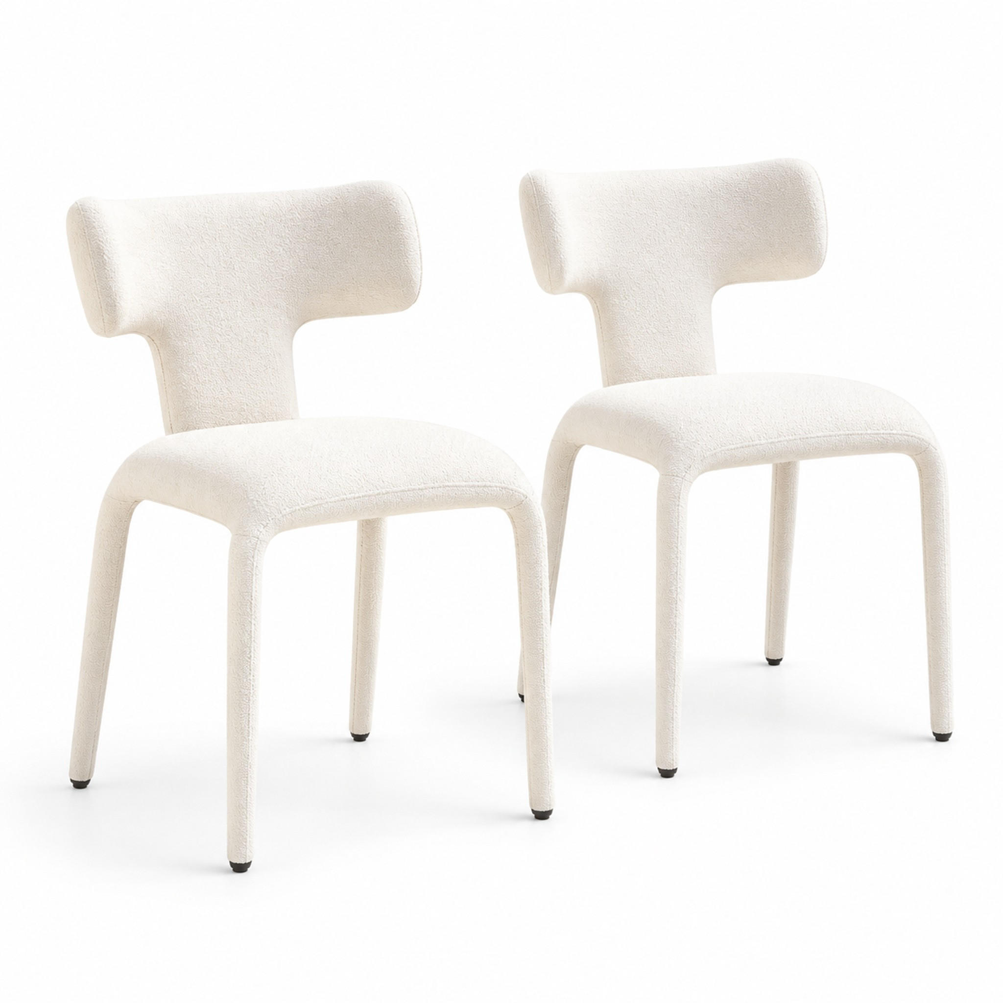 Mivray Esszimmerstühle Creme 53x78x53 cm