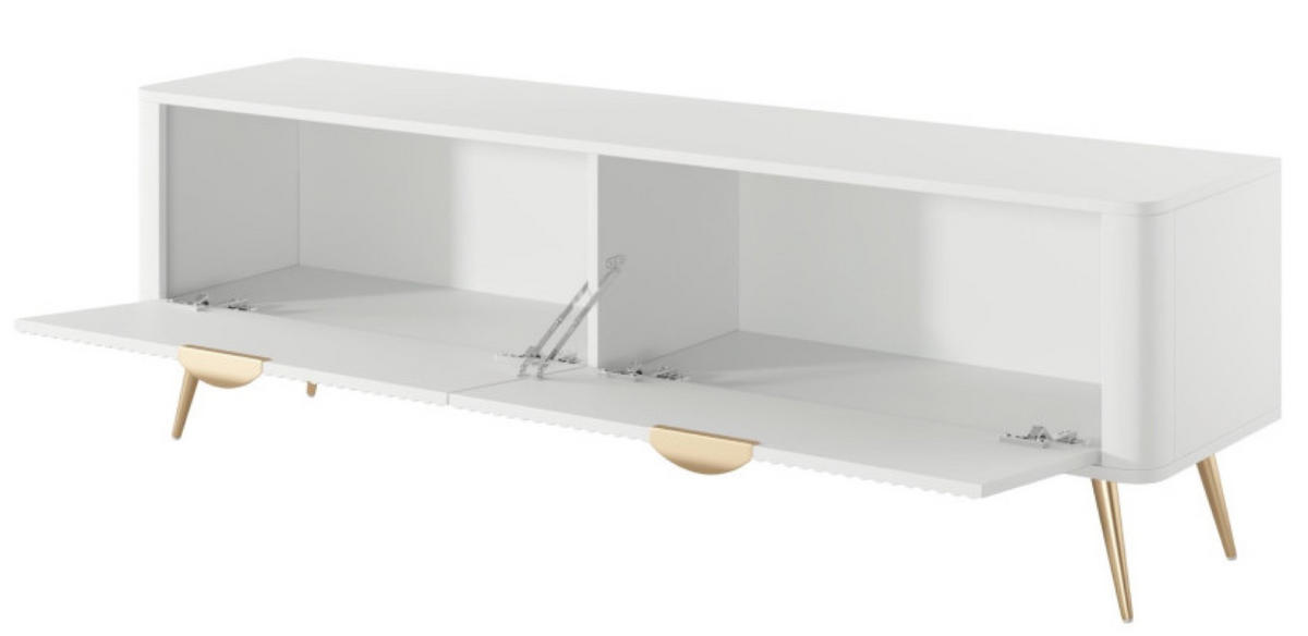 TV-SCHRANK Weiss Rtv - Weiß, Holzwerkstoff (163.2/51.2/38cm) - Sepro Meble