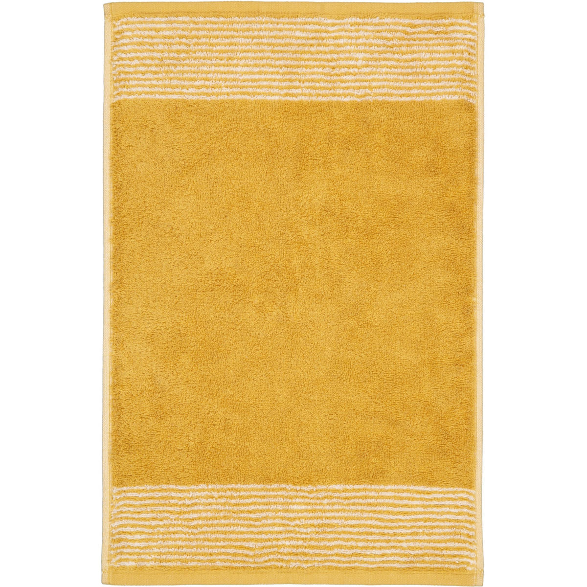 GÄSTETUCH LUXURY HOME TWO-TONE 590 GOLD - 53 - Gelb, Textil (30/50cm) - Cawoe