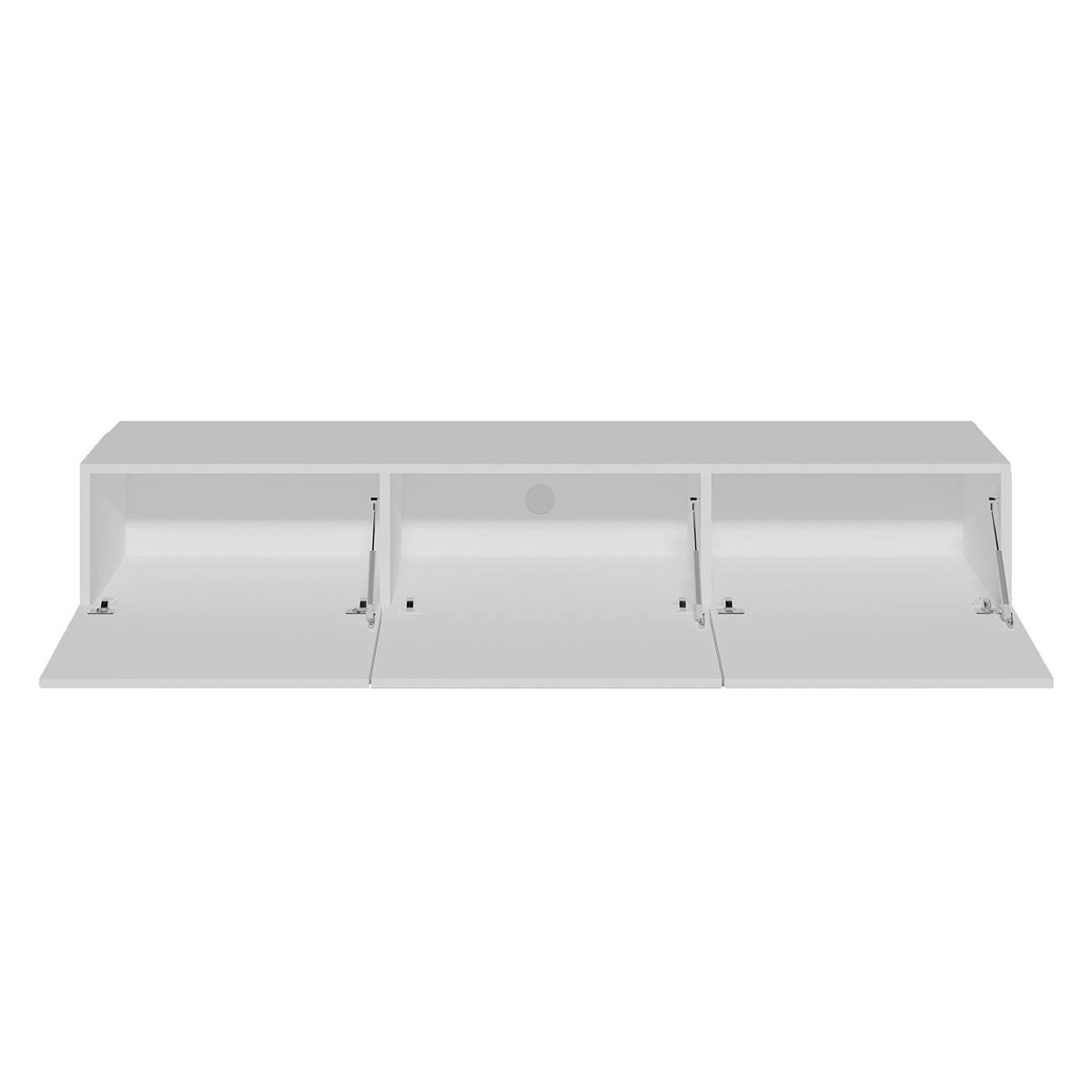 TV STOLÍK Idao Biela - biela, kompozitné drevo (180/35/29cm) - Petits-meubles