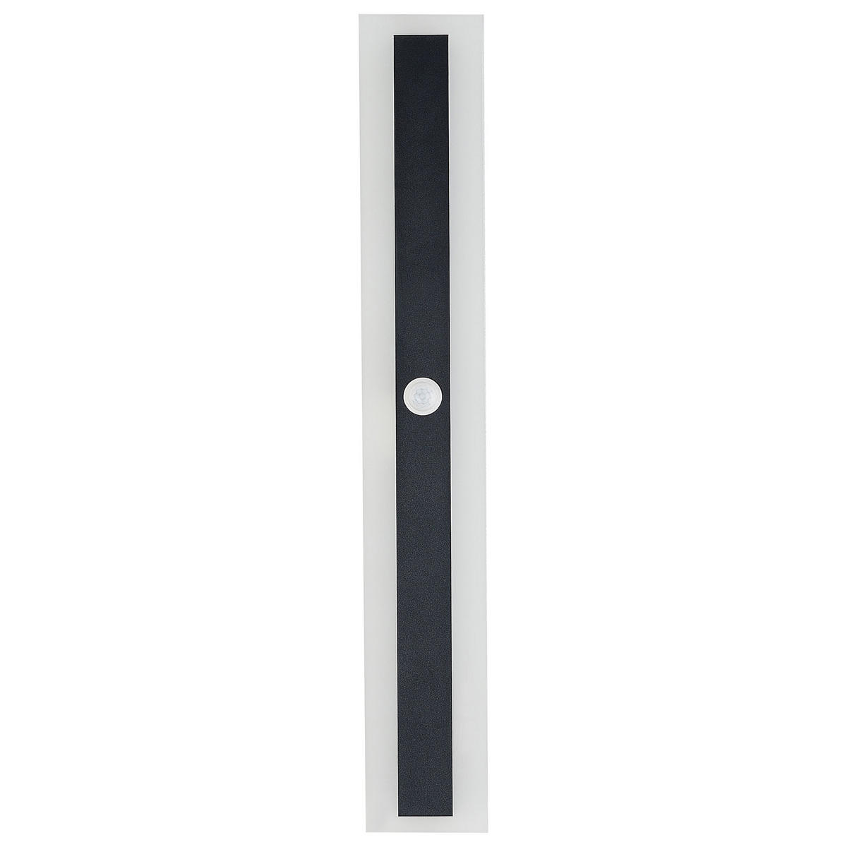 KÜLTÉRI FALILÁMPA Savane 4/9/60 cm - fekete, fém (9/60/4cm) - Beliani