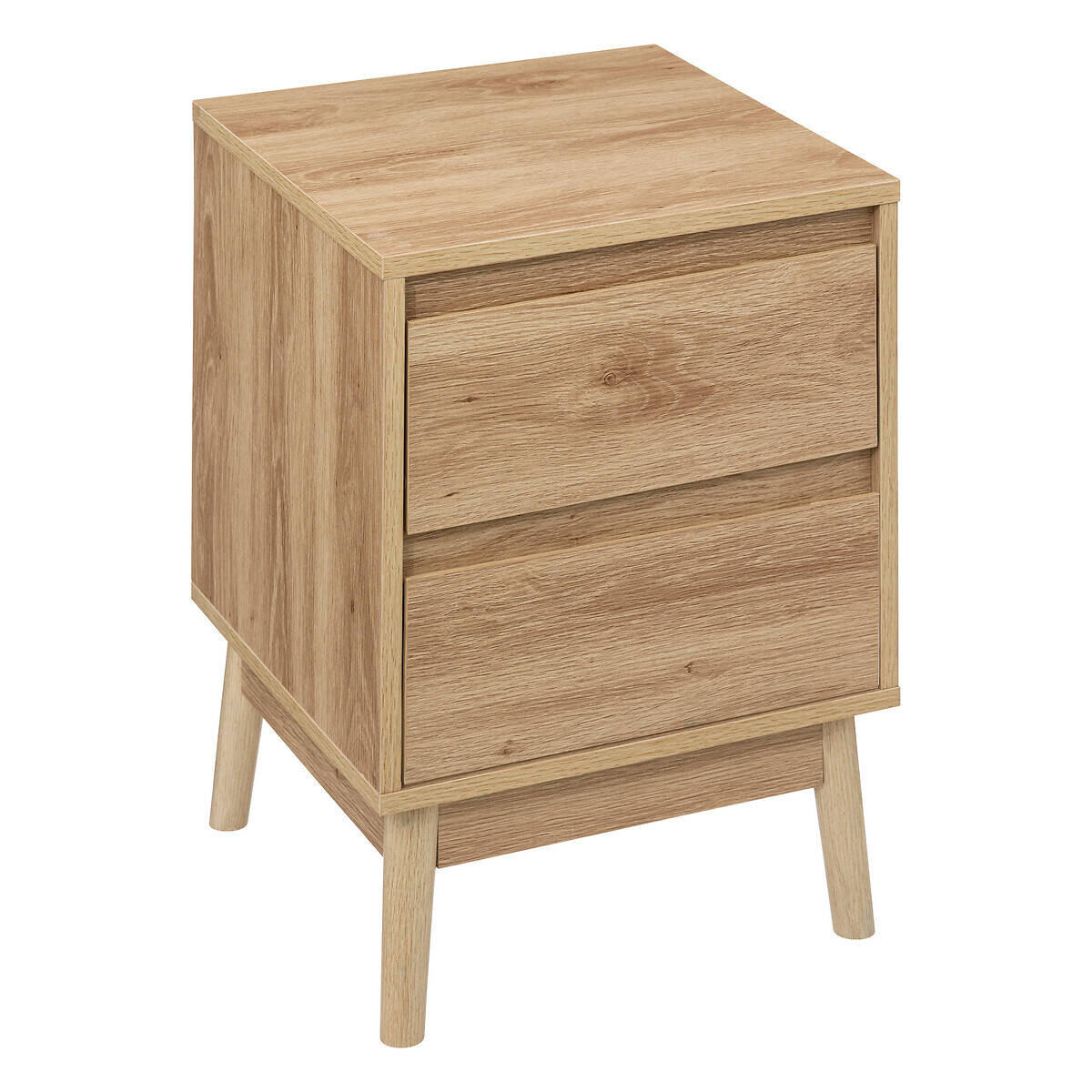 NACHTTISCH Abana 40/40/56 cm - Braun, Holzwerkstoff (40/56/40cm)