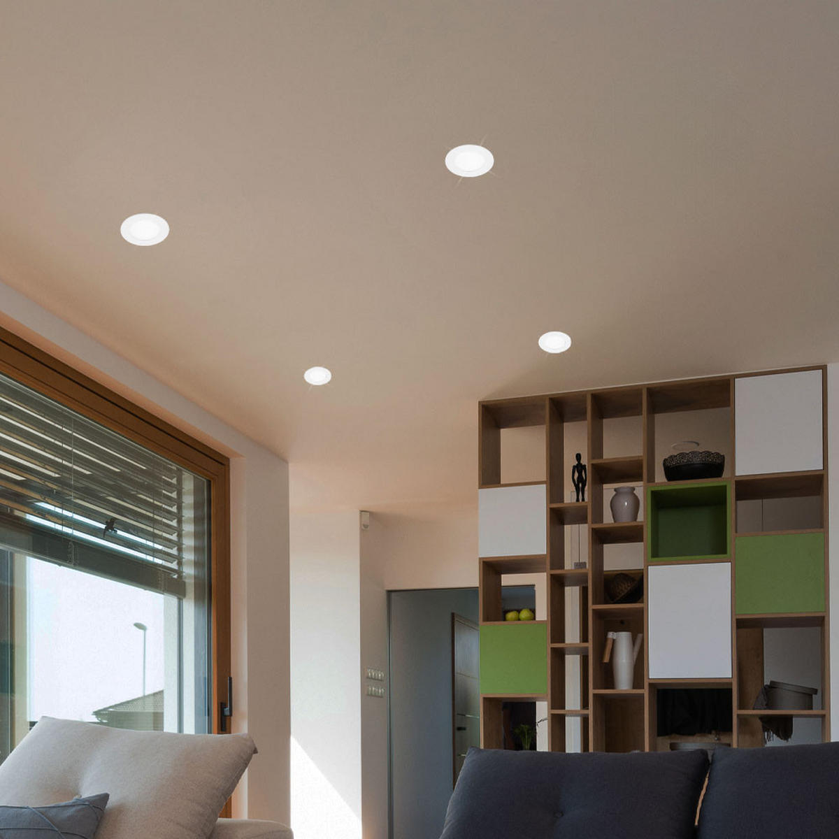 LED EINBAUSTRAHLER PREMIUM LINE Weiß - Weiß, Metall (12/2/12cm)