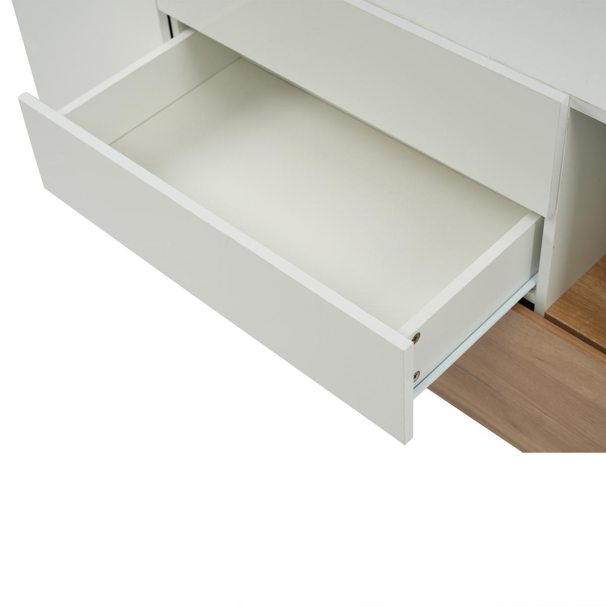 SIDEBOARD Wweiß 130/40/70 cm - Weiß, Holzwerkstoff (40/70/130cm) - Urban Meuble