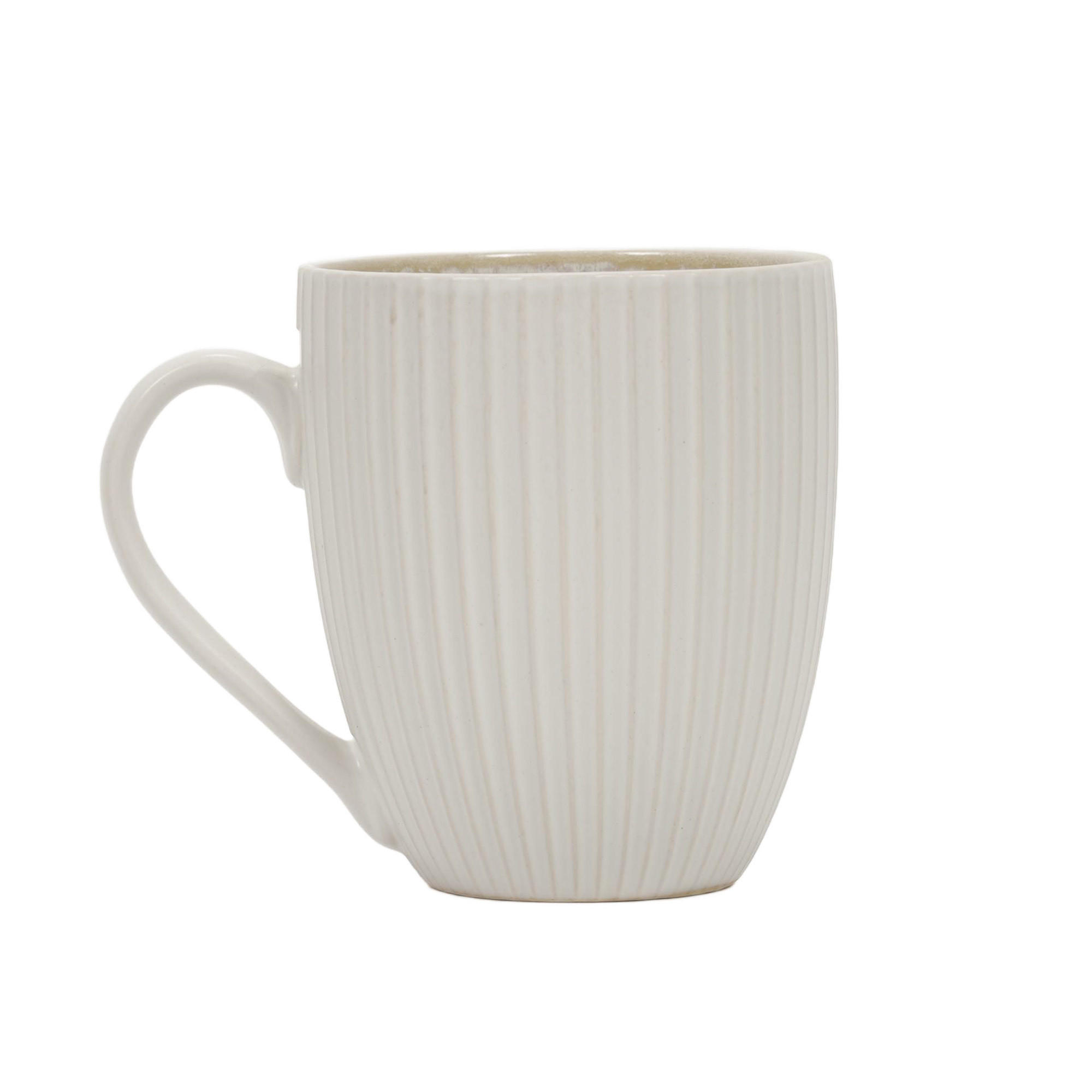 TASSE für Kaffee oder Tee Essence Grau 400 ml 9,5/9,5/10,5 cm - Grau, Keramik (0.4L) - Siaki
