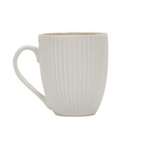 TASSE für Kaffee oder Tee Essence Grau 400 ml 9,5/9,5/10,5 cm - Grau, Keramik (0.4L) - Siaki