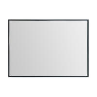 WANDSPIEGEL Vinkel 70/50 cm - Schwarz, Glas (50/70/2cm) - EDAXO