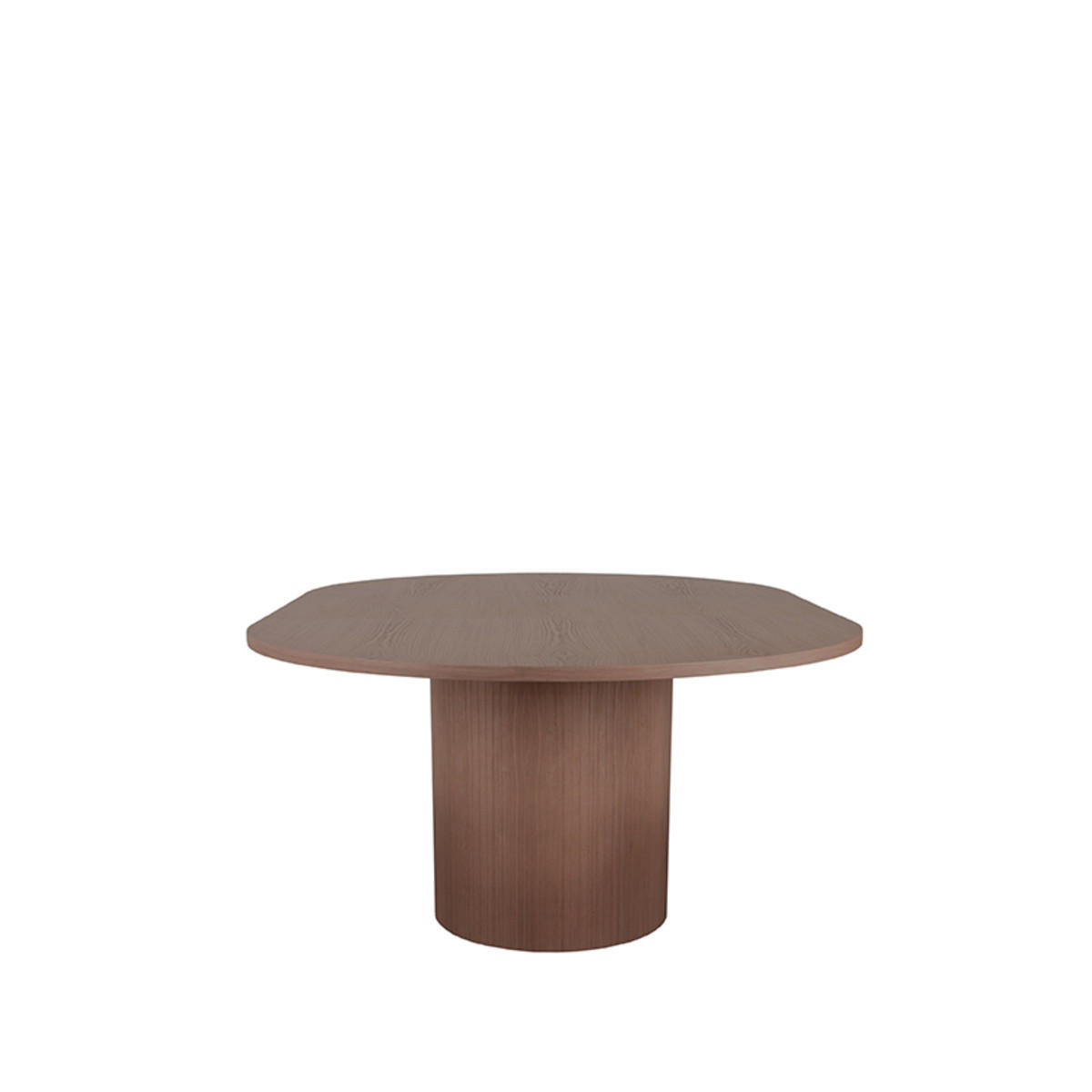 ESSTISCH Oliva Braun 130/150/78 cm - Braun, Holz (130/150/78cm) - LABEL51