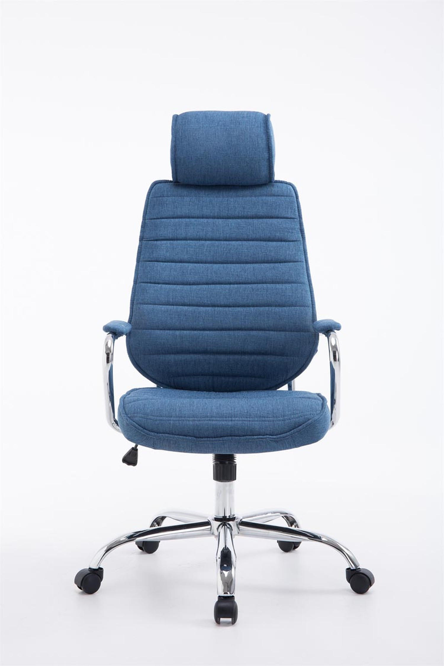 BÜROSTUHL Rocket Stoff Blau - Blau, Textil/Metall (60/128/67cm) - TPFLiving