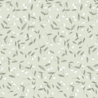 VLIESTAPETE Eden Blumen 50 cm x 10 m grüner Hintergrund - Salbeigrün/Hellgrün, Papier (50/1000cm) - Lilipinso