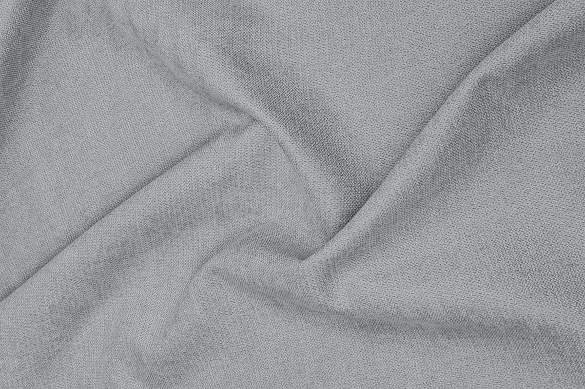 ECKSOFA L Form Corleone Hellgrau 268/192/96 cm mit Schlaffunktion - Hellgrau/Schwarz, Kunststoff/Textil (268/192cm) - AX Living