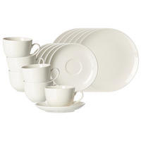 KAFFEESERVICE Casablanca weiß 18er Set - Weiß, Keramik (1/1/1cm) - Ritzenhoff Breker