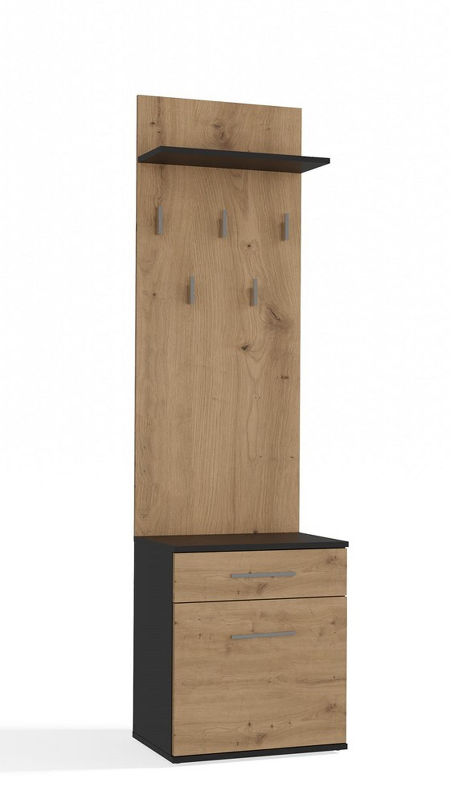 SKŘÍŇ NA BOTY antracitová, Artisan 50/180/35 - antracitová, kompozitní dřevo (50/180/35cm) - RAUMHIRSCH FURNITURE