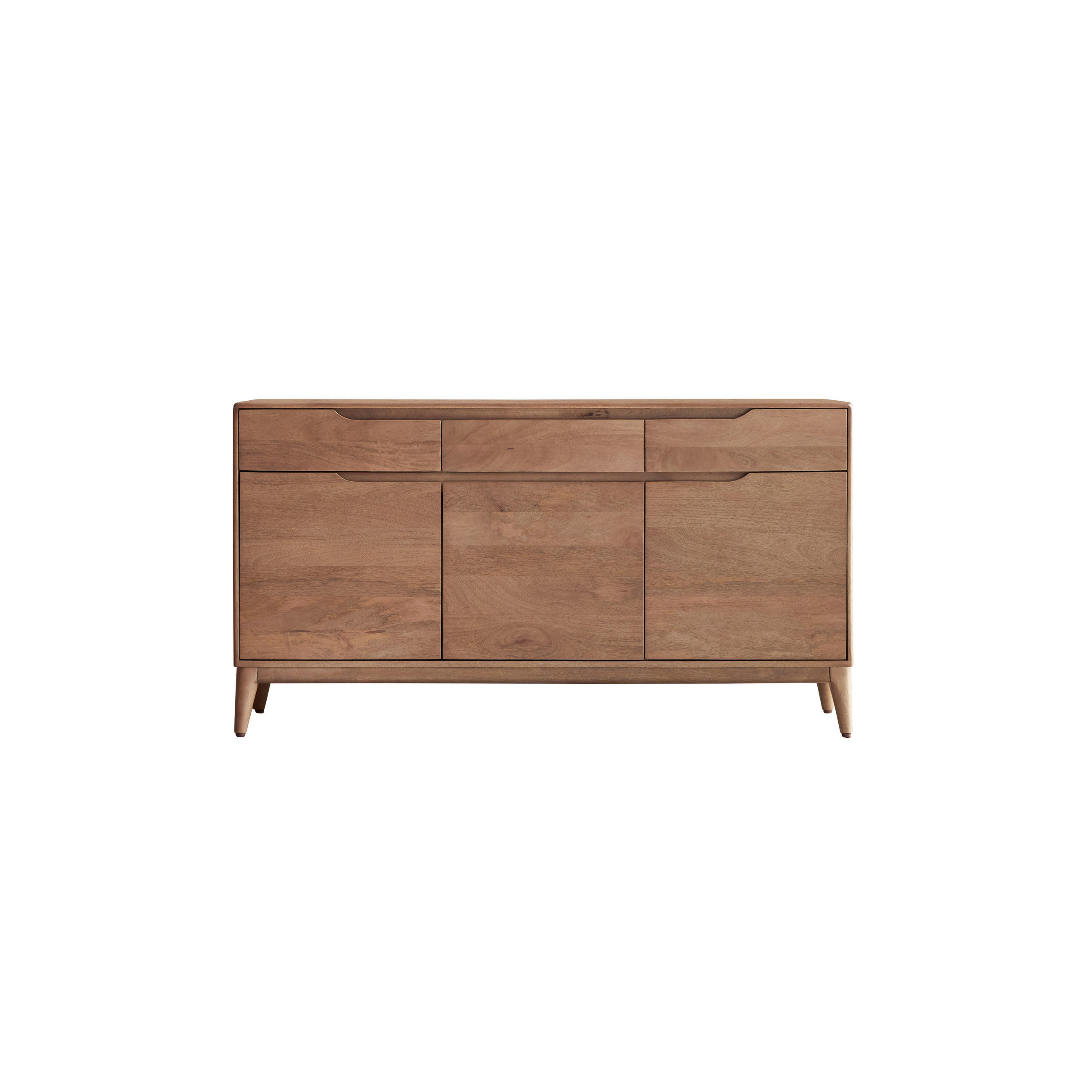 SIDEBOARD Gabrielle Braun aus Mango - Braun, Holz (150/81/40cm) - Tikamoon