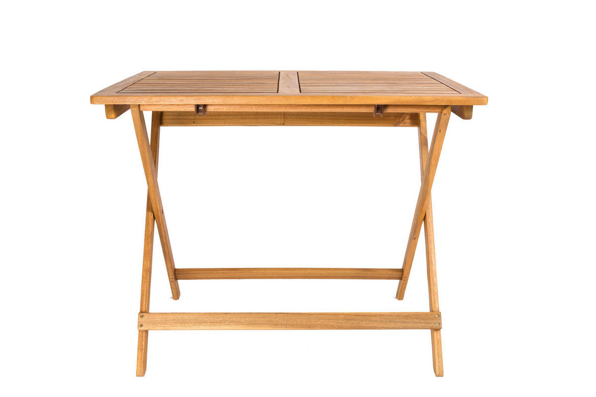 GARTENTISCH SKARA - Beige, Holz (60/80/74cm) - SAM