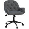 BÜROSTUHL, Polyester, Dunkelgrau - Dunkelgrau, Kunststoff (61/91/60cm) - Vinsetto