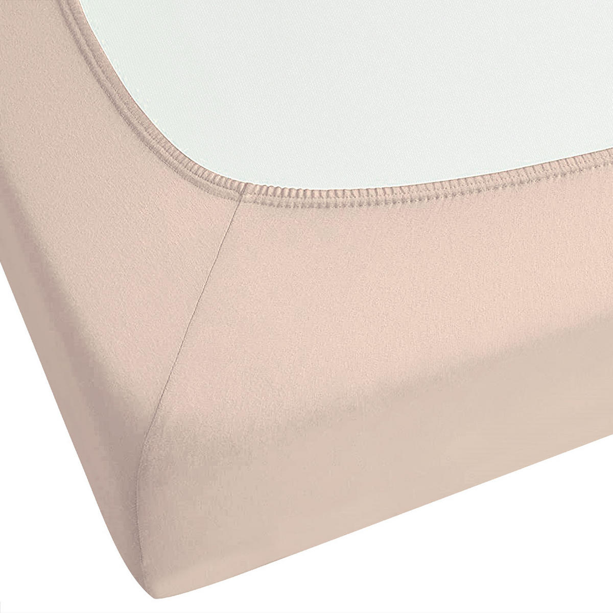 DRA-PÅ-LAKAN beige 140 x 200 cm Hofuf - Beige, Textil (140/200cm) - Beliani