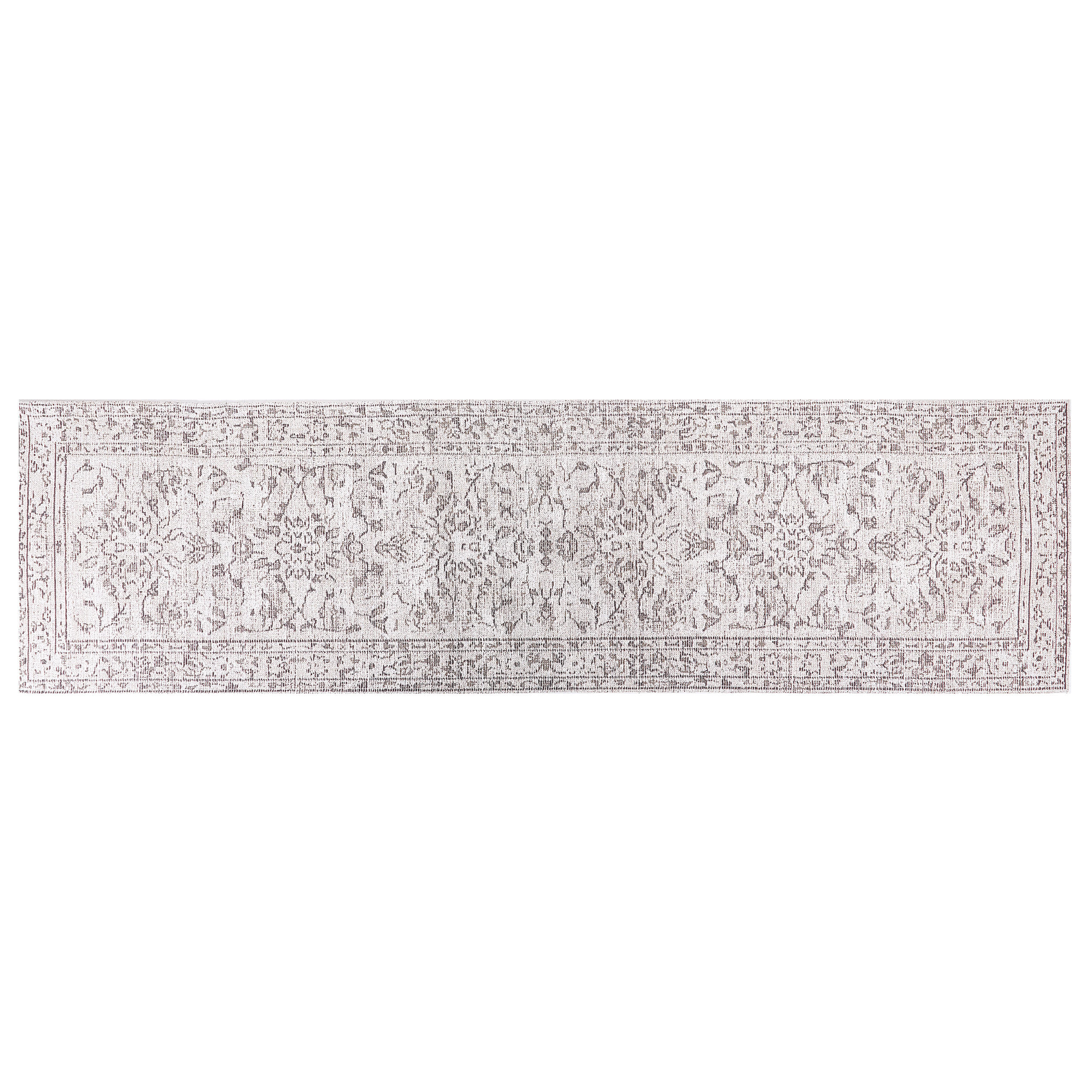 KURZFLOR-TEPPICH Sellik 300/80 cm - Beige, Textil (80/300cm) - Beliani