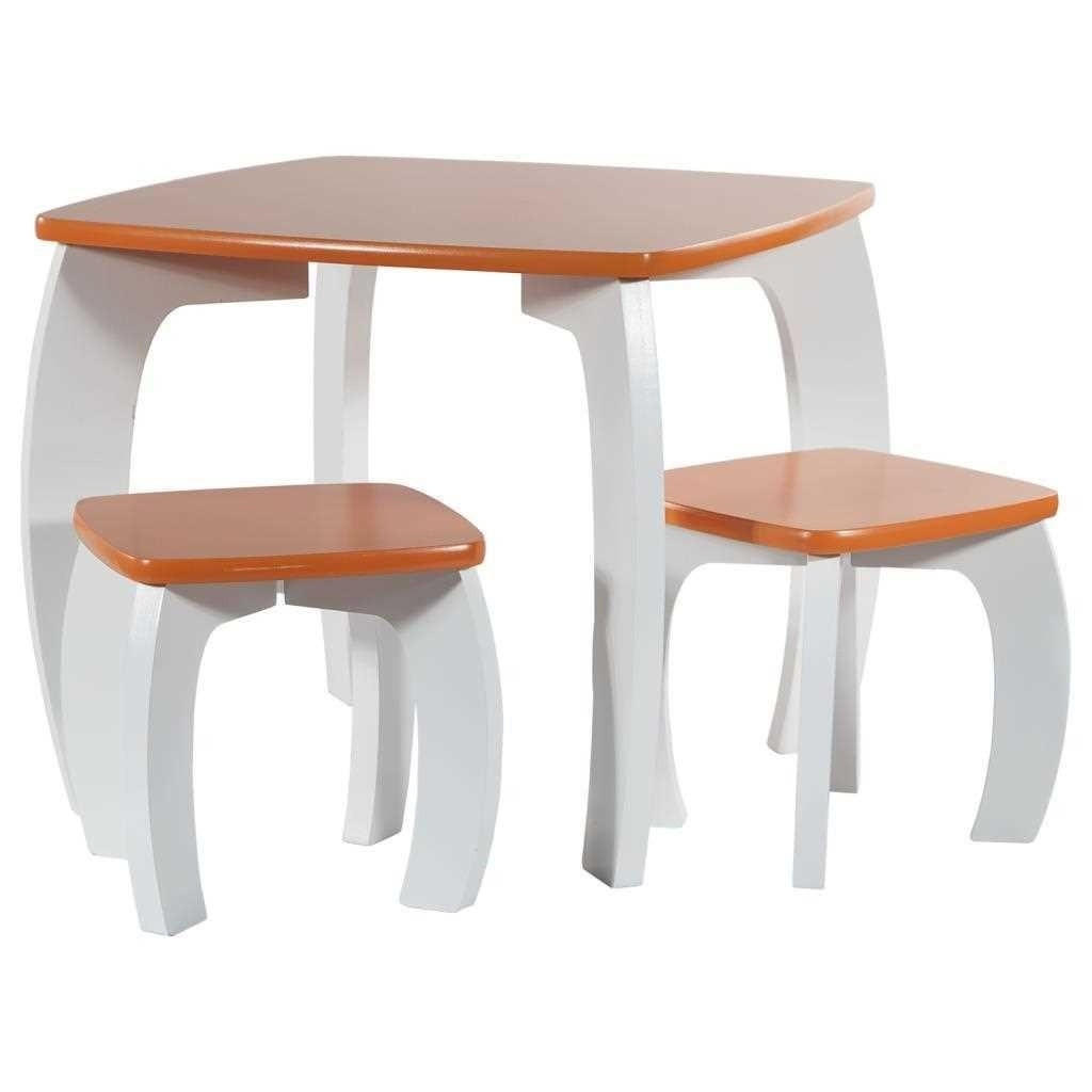Wanderlust Hocker Orange 96x42x48 cm