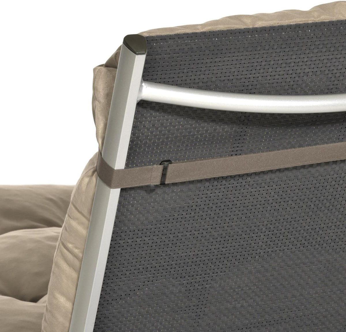 NIEDERLEHNERAUFLAGE Flair NL 100/50/8cm Natur (2tlg) - Naturfarben, Textil (50/8/100cm) - Beautissu 