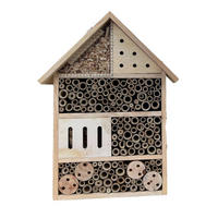 INSEKTENHOTEL 22.5/9.1/37.5 cm - Naturfarben, Holz (9.1/37.5/22.5cm) - Authentics