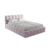 POLSTERBETT mit Bettkasten und Lattenrost 160x228 Violett - Lila/Flieder, Kunststoff/Textil (140/200cm) - LaMiaSofa