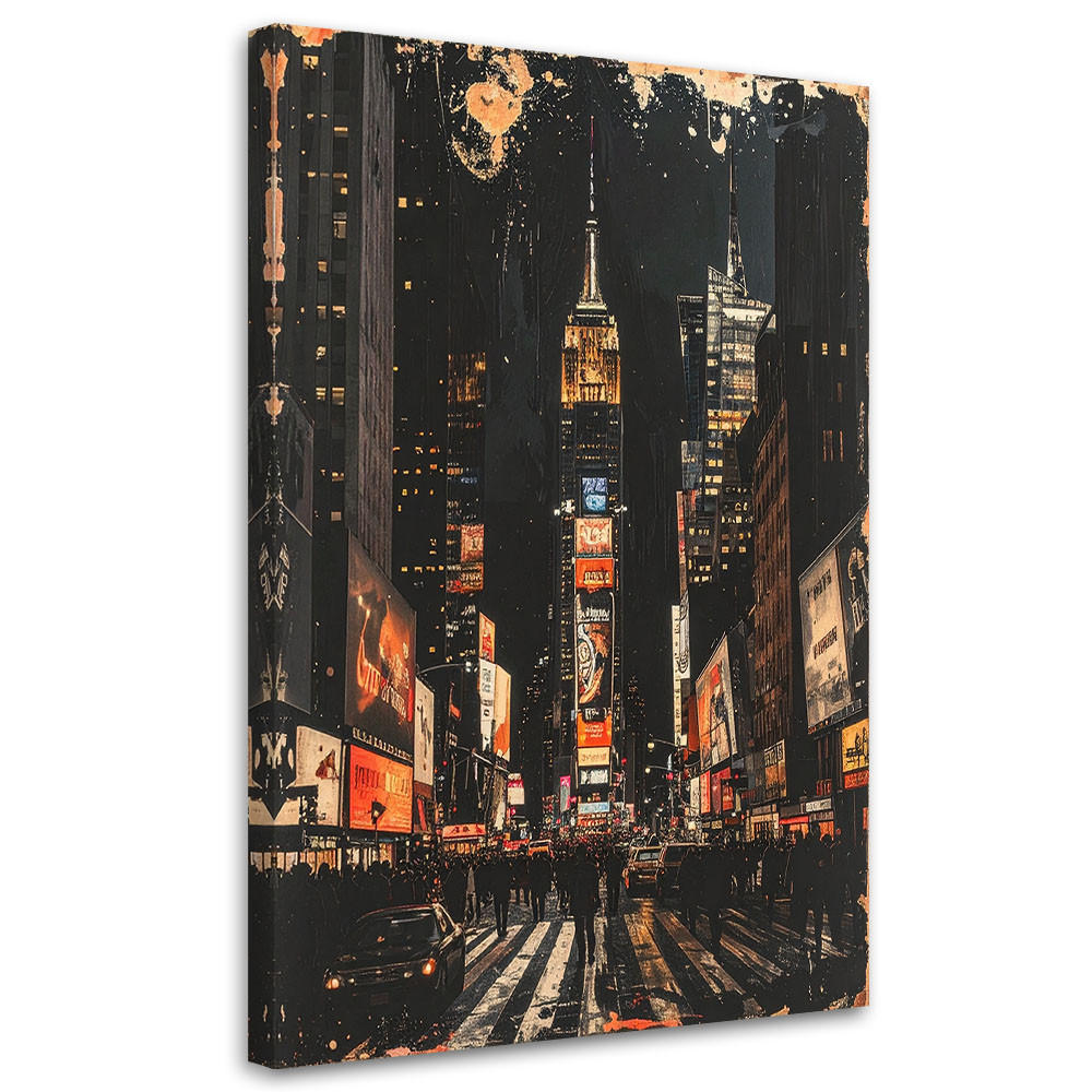 LEINWANDBILD Städte & Architektur 30x45cm - Schwarz, Textil (30/45cm) - Feeby