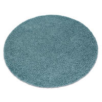 TEPPICH Soffi 100 cm - Blau, Textil (100/100cm) - rugsX