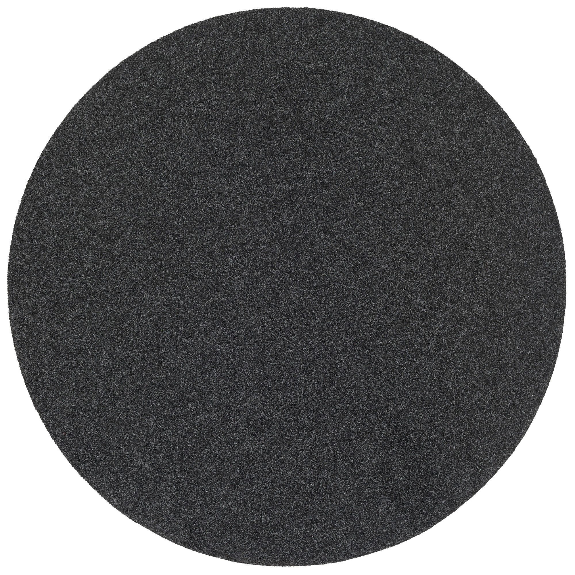 KUNSTRASEN RASENTEPPICH MIT NOPPEN KINGSTON RUND - Anthrazit, Textil (133/133cm) - Snapstyle