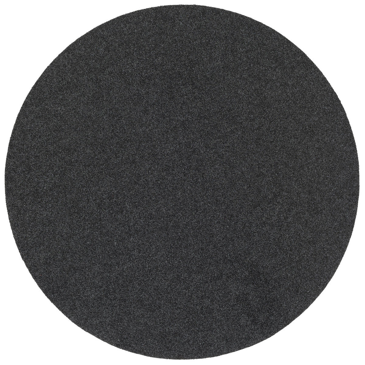 KUNSTRASEN RASENTEPPICH MIT NOPPEN KINGSTON RUND - Anthrazit, Textil (200/200cm) - Snapstyle