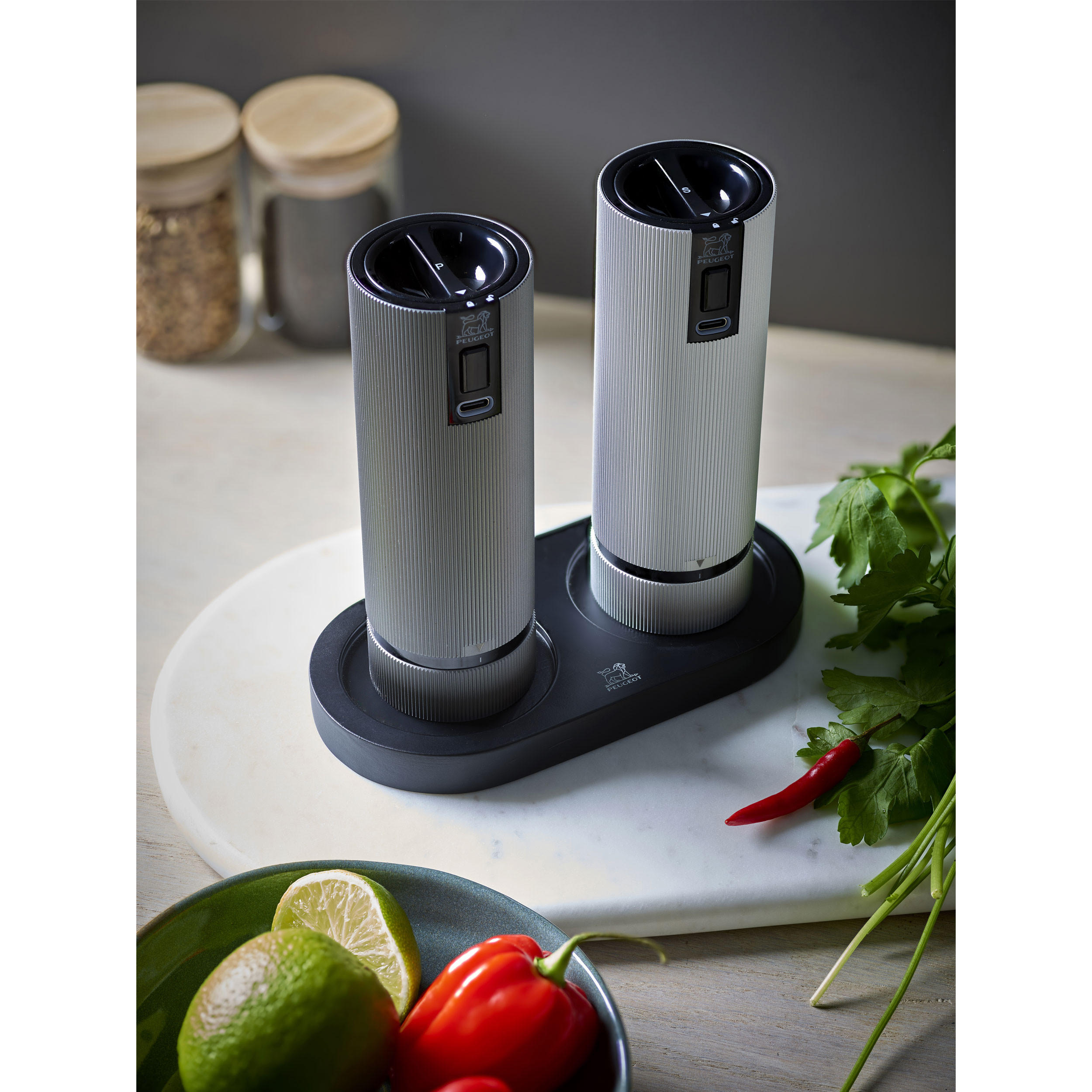 MENAGE Linea 17cm Bambus Schwarz - Schwarz, Holz (17.2/1.8/9.2cm) - PEUGEOT