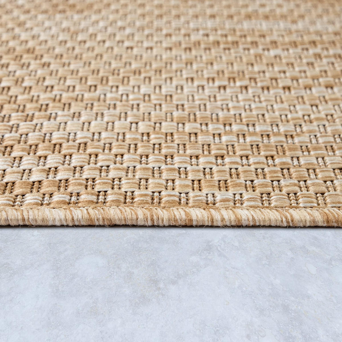 OUTDOORTEPPICH 200/200 cm Venedig 165 - Naturfarben, Kunststoff (200/200cm) - Paco Home