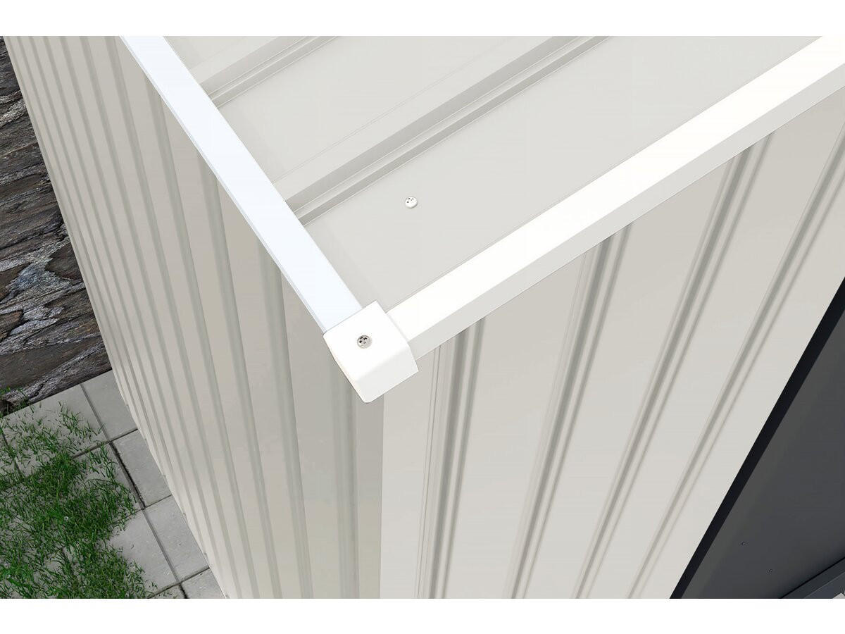 METALL-GARTENHAUS nebraska beige - Beige, Metall (267/202/181cm) - Habitat Garten