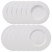 TAFELSERVICE White Pearl weiß 12er Set - Weiß, Keramik (1/1/1cm) - Villeroy & Boch