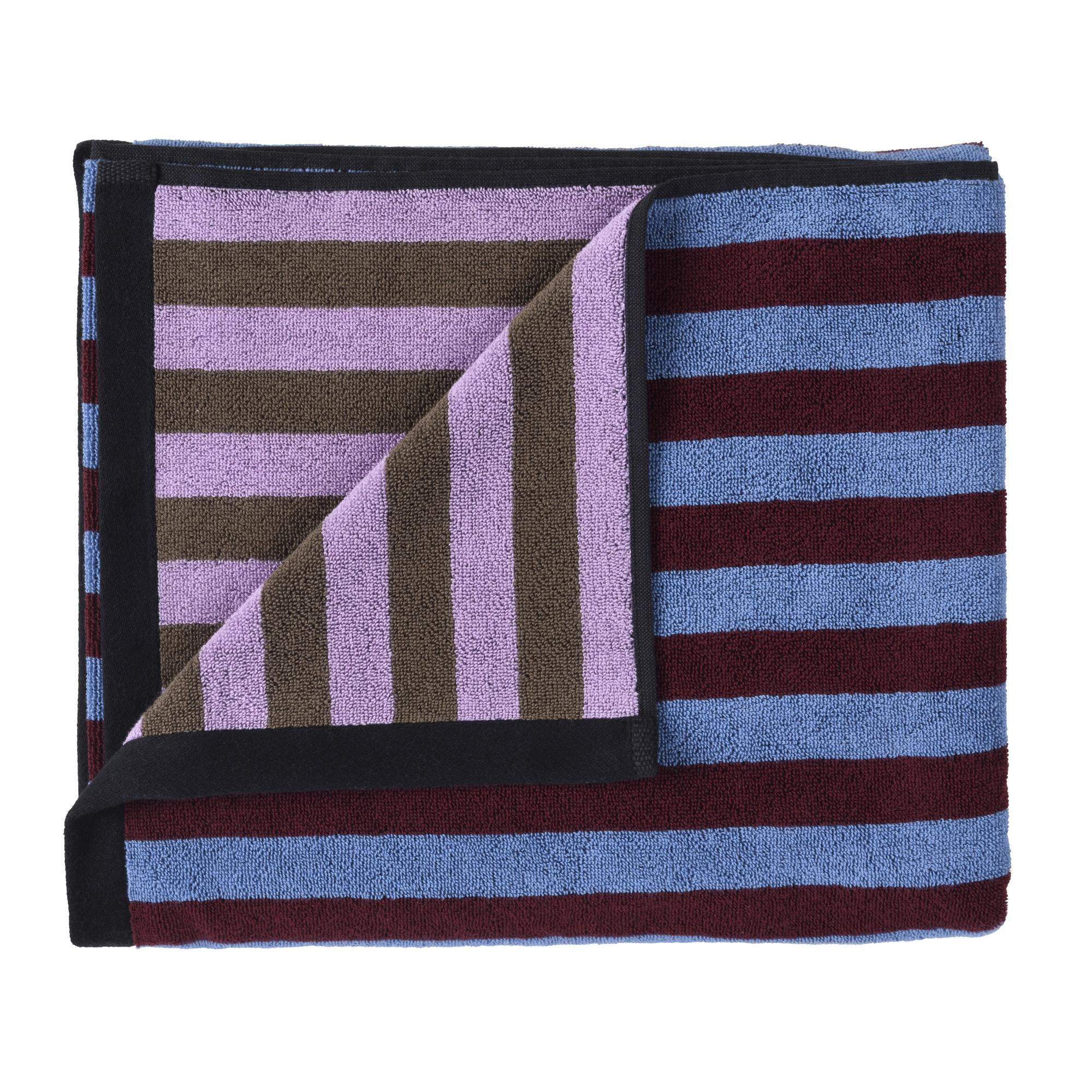 MAXI-BADETUCH Charly blaubeere 100 x 160 cm - Violett, Textil (100/160cm)