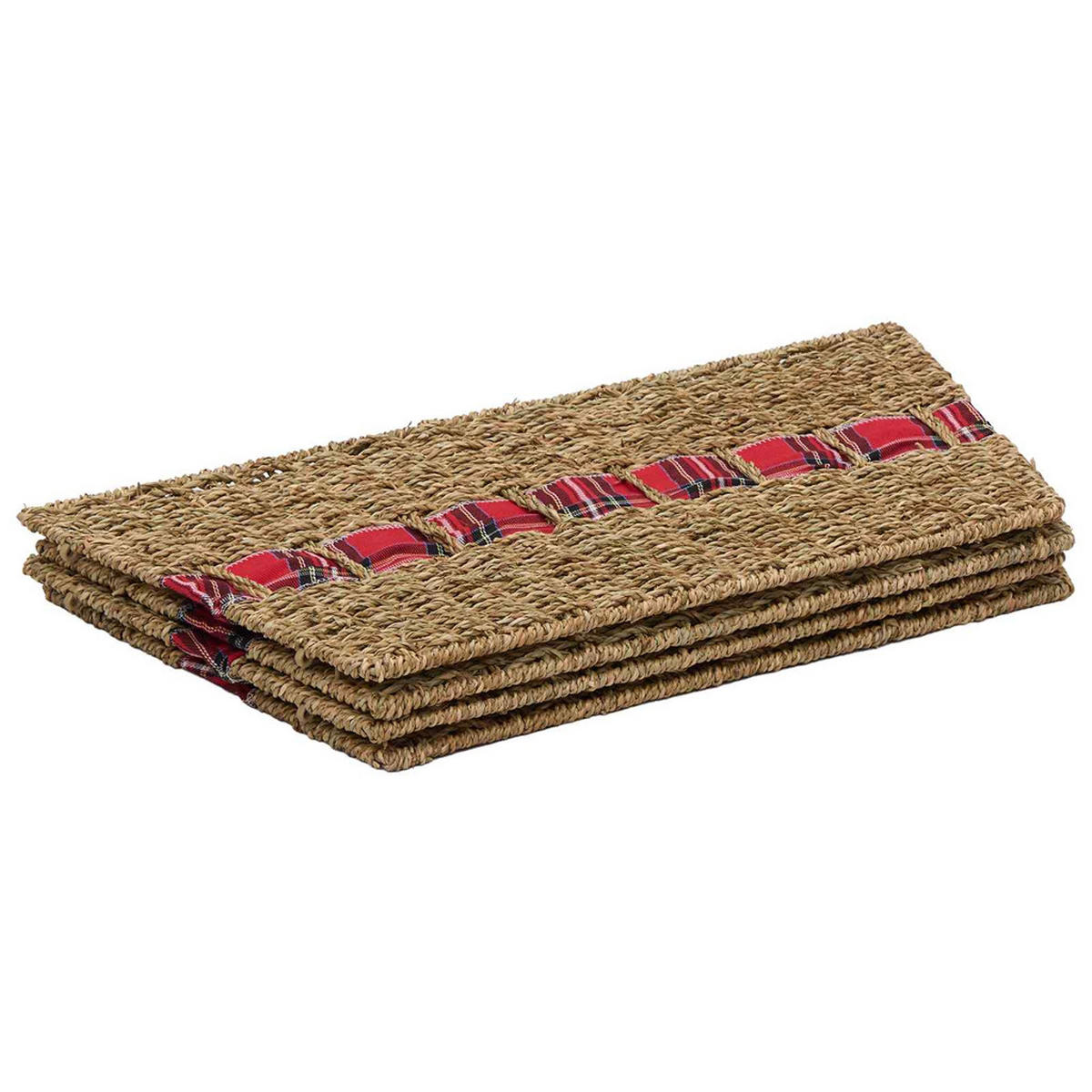 WEIHNACHTSBAUMKRAGEN 50/50/25 cm Braun Seegras - Braun, Naturmaterialien (50/25/50cm) - vidaXL