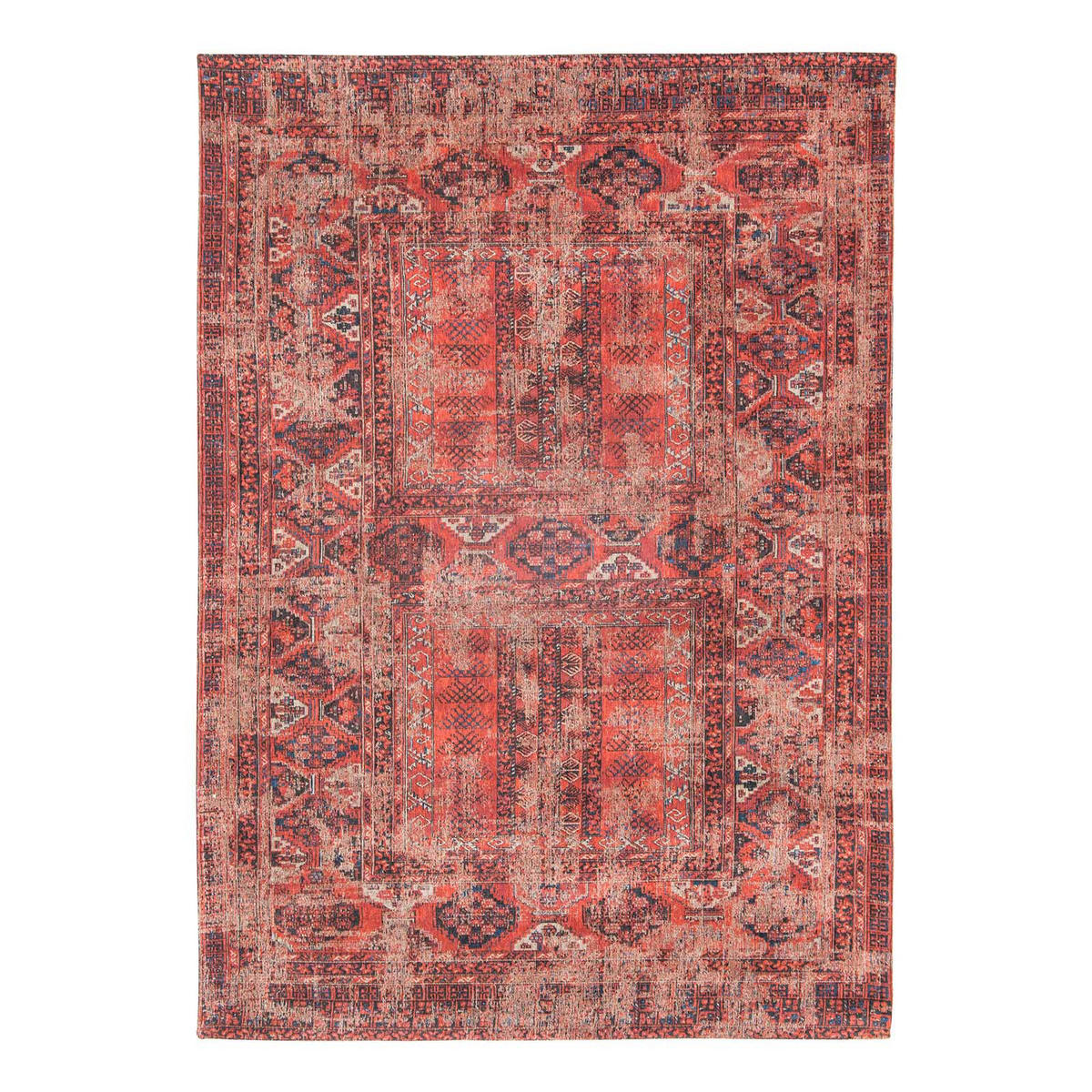TEPPICH 782 Red Brick Antiquarian 240/340 cm - Rot, Textil (240/340cm) - Louis De Poortere