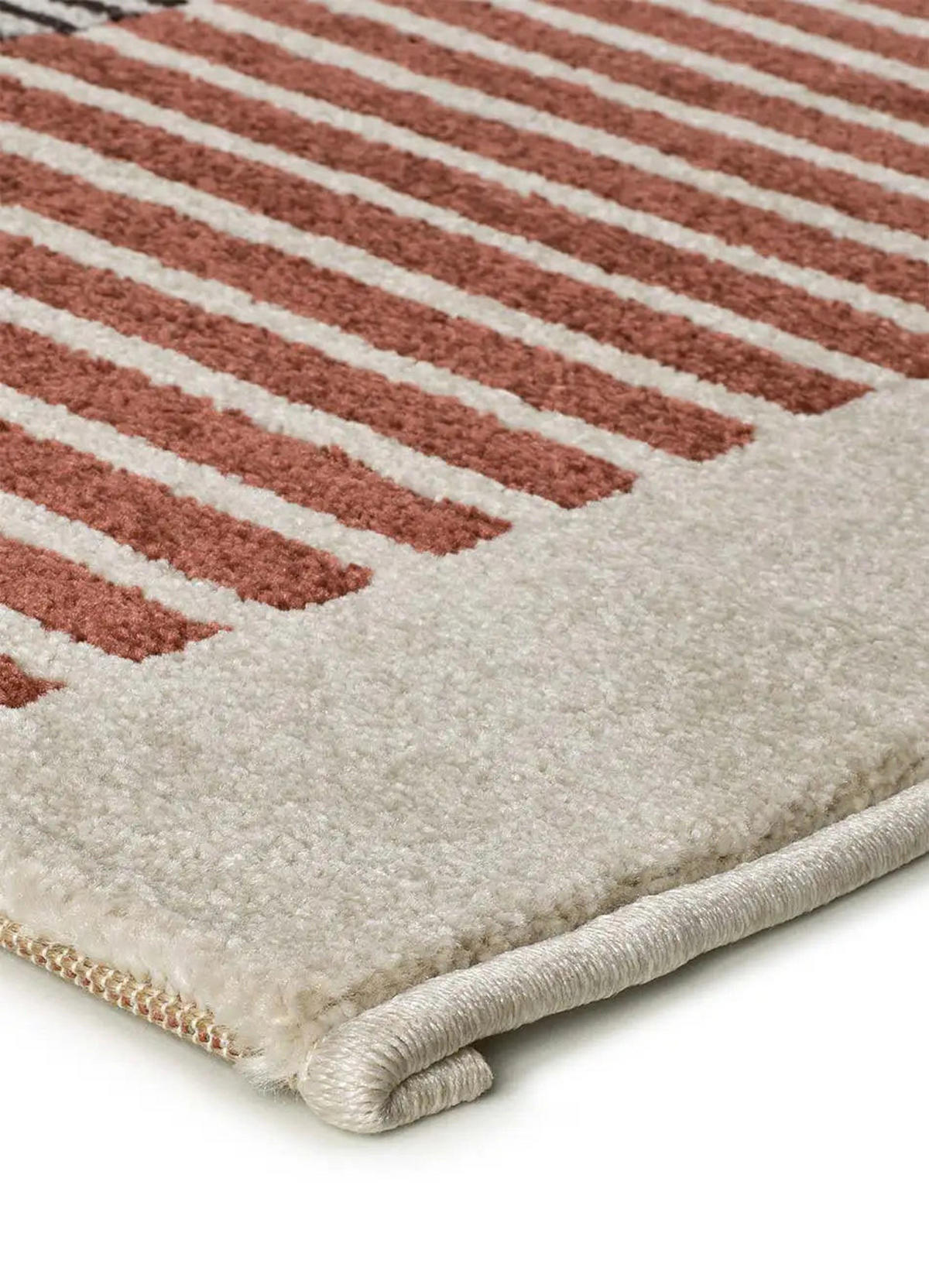 KURZFLORTEPPICH Kupfer / Beige Gaia 80/150 cm - Beige/Kupferfarben, Naturmaterialien/Textil (80/150cm) - Atticgo