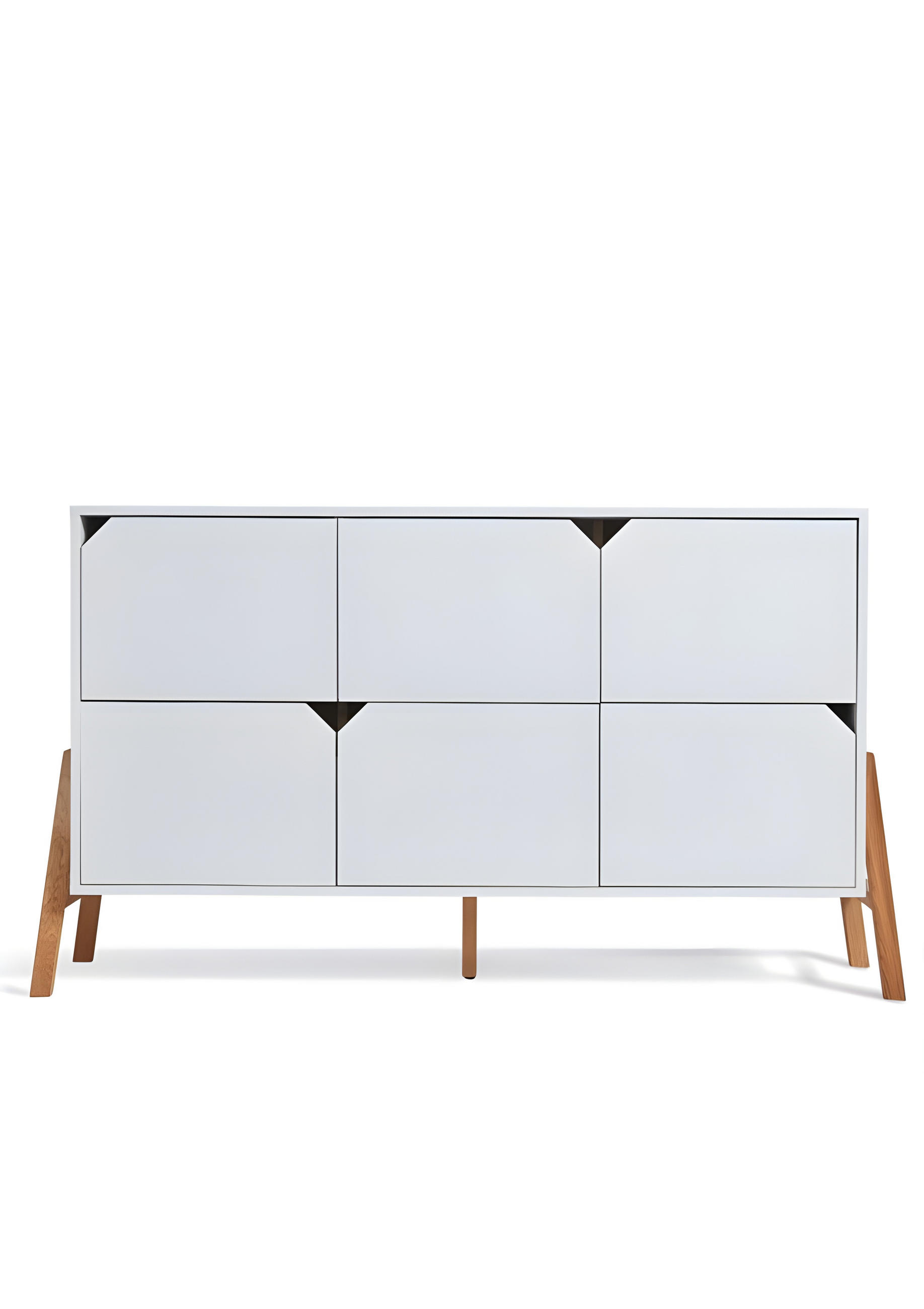 Raumhirsch Furniture Kinderkommode Weiß 150x85x50 cm