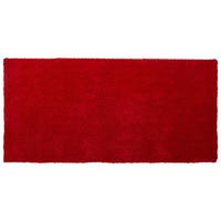 SHAGGY-TEPPICH Demre 150/80 cm - Rot, Kunststoff (80/150cm) - Beliani