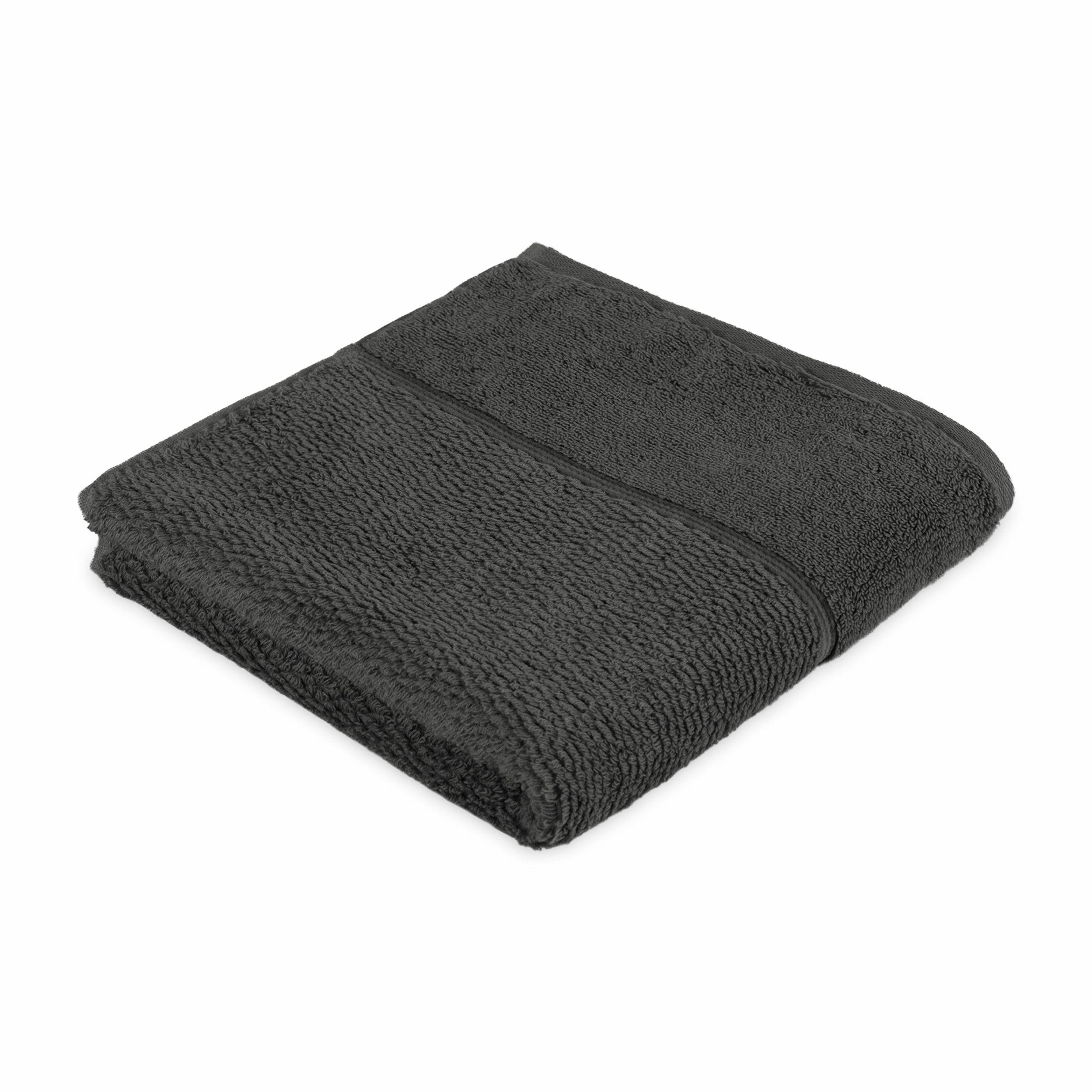HANDTUCH PEARL - Graphitfarben, Textil (50/100cm) - Möve for Frottana