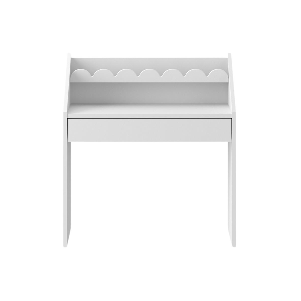 PSACÍ STŮL Book Nook Bílá - bílá, kompozitní dřevo (71/76/33cm) - Petits-meubles