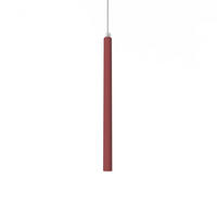LED-HÄNGELEUCHTE - Rot, Metall (2.5/2.5/40cm) - Lumicom