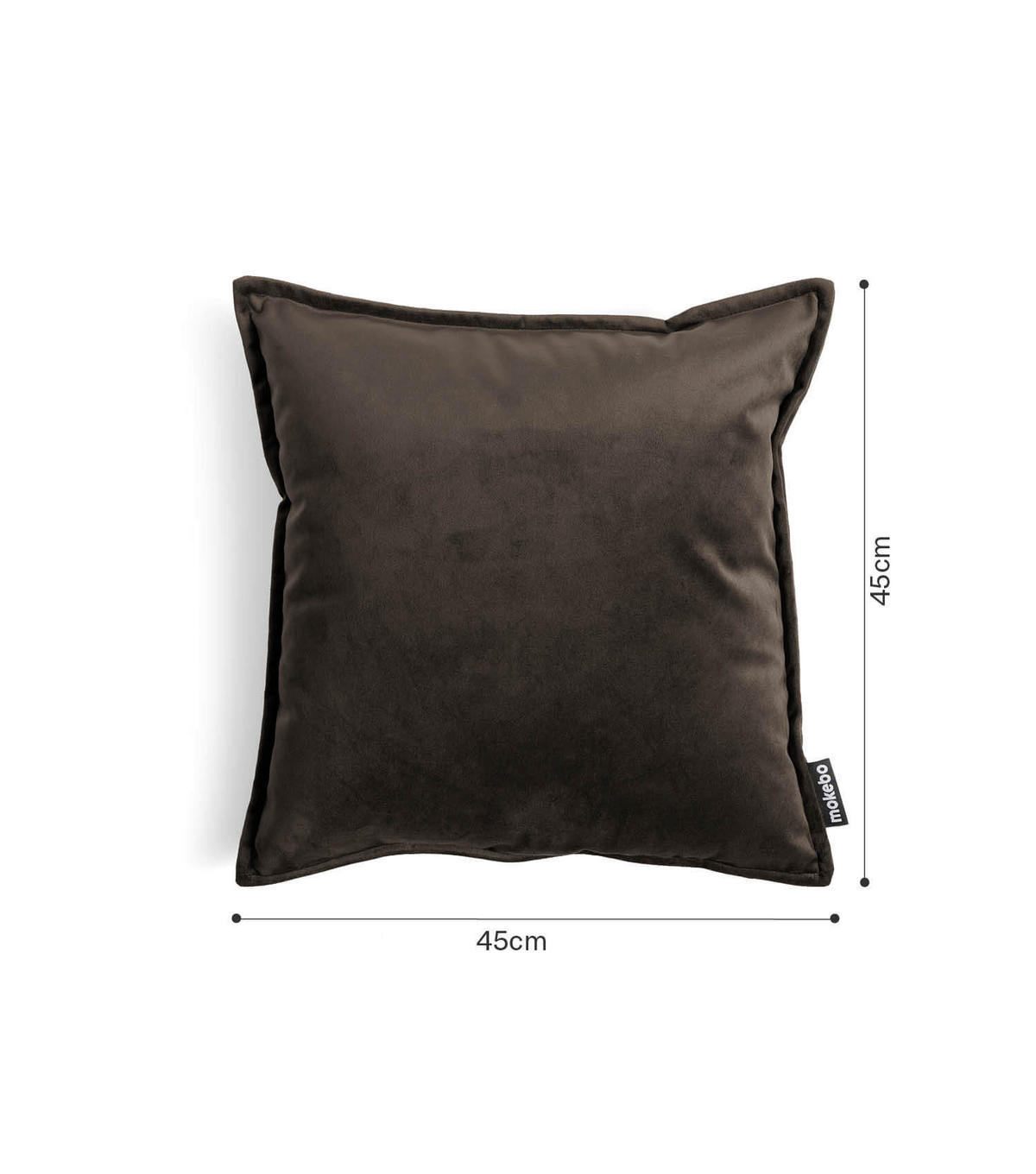 DEKOKISSEN SET Cuddle - Braun, Textil (45/8cm) - Mokebo