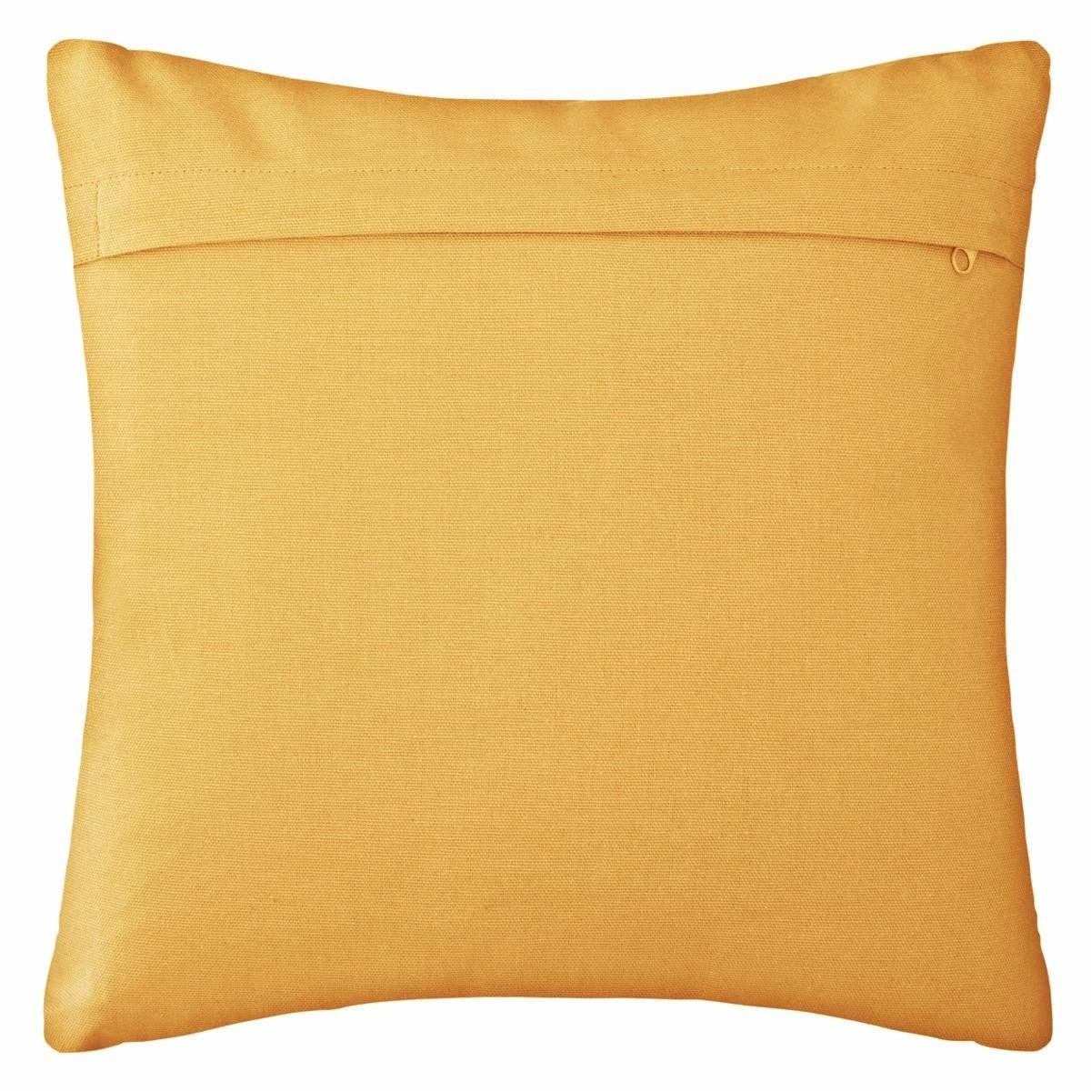ZIERKISSEN 38/38 cm - Gelb, Naturmaterialien (38/38cm) - Atmosphera Createur d´interieur