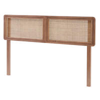 BETTKOPFTEIL Rechteckig Braun 160 x 4 x 108.5 (cm) - Braun, Holz (160/95.5/4cm) - Nordlys