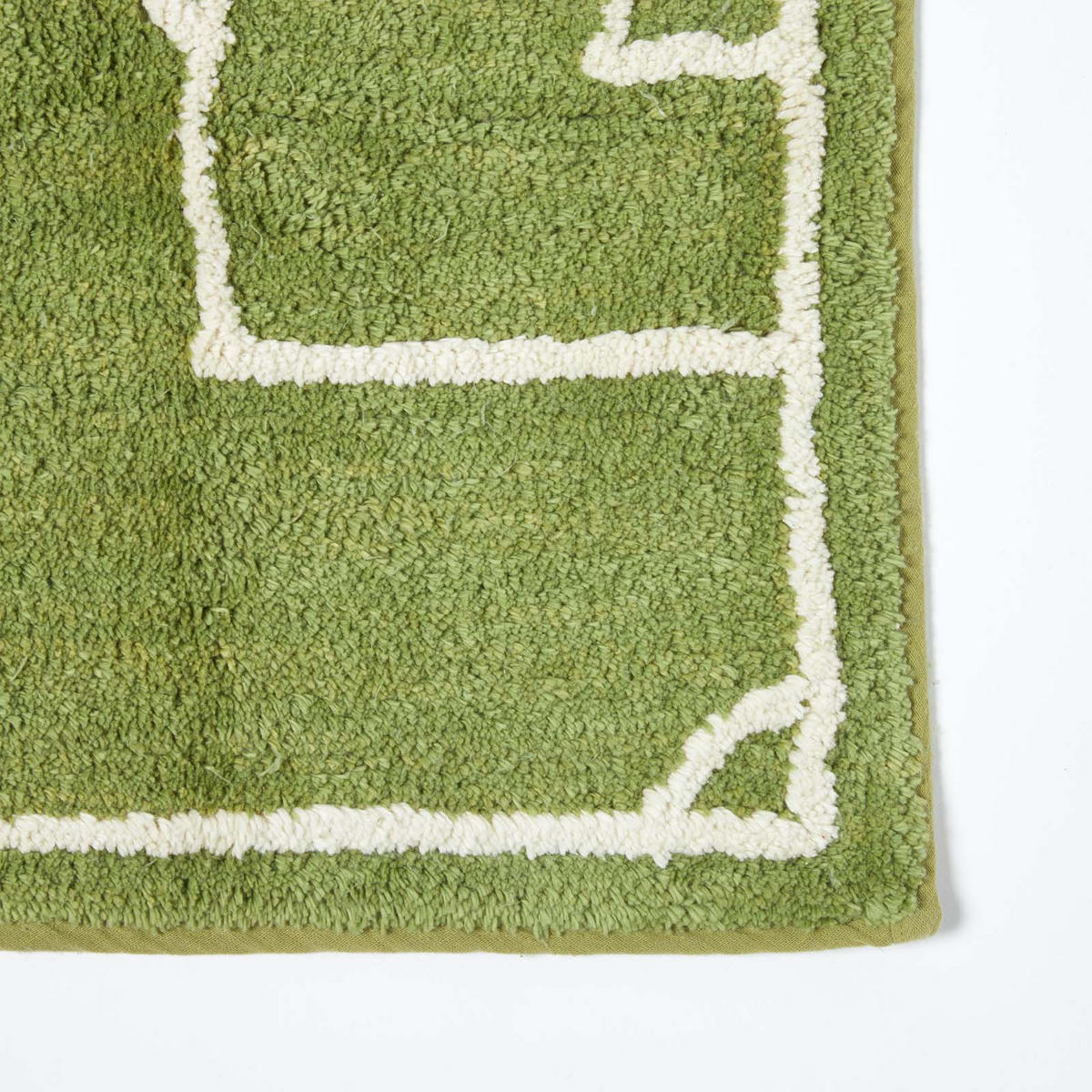 KINDERTEPPICH Fußballfeld, Baumwolle 60/100 cm - Grün, Textil (60/100cm) - Homescapes