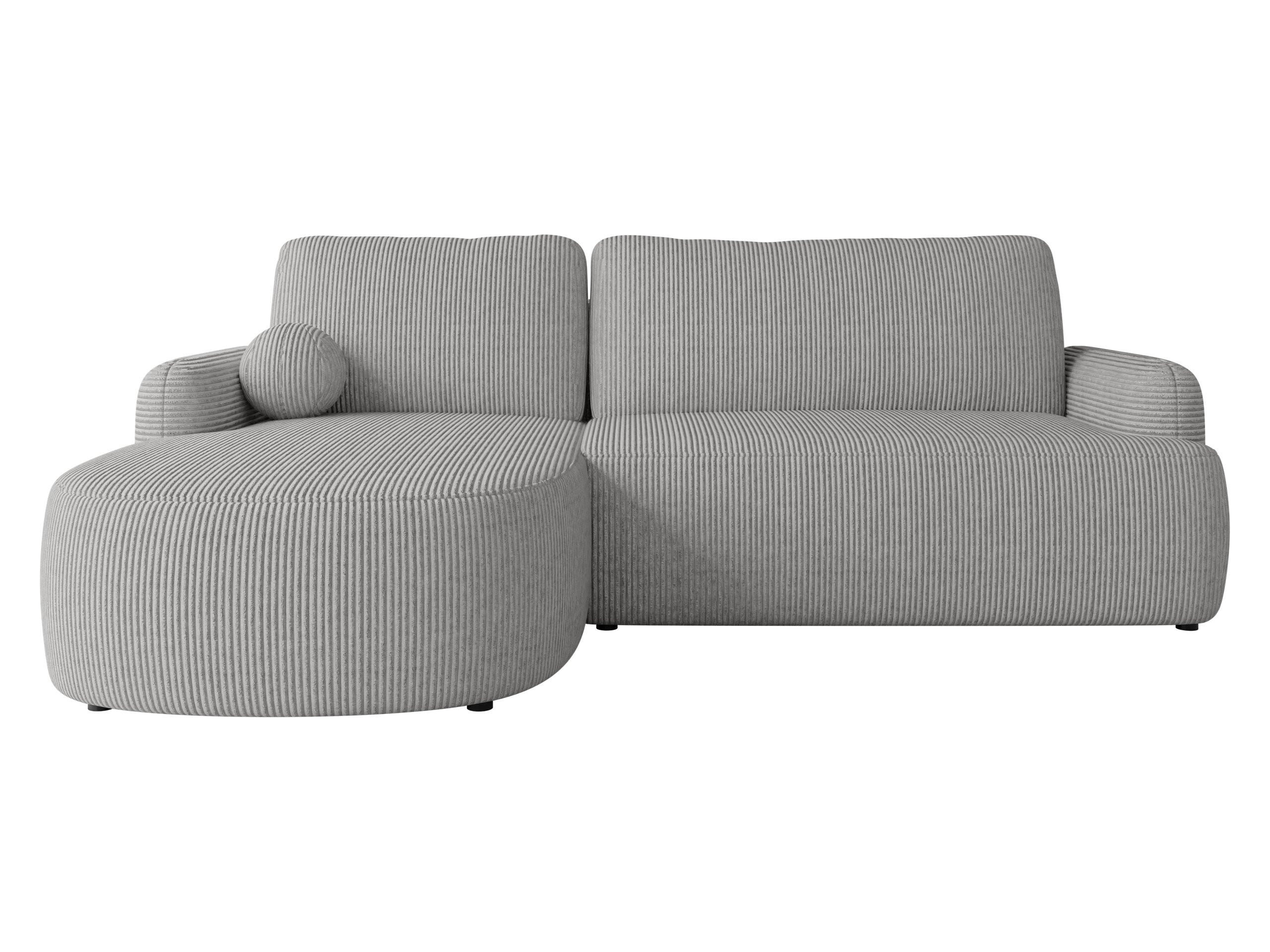 Mirjan24 Ecksofa Grau 250x174 cm