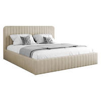 POLSTERBETT Caniko - Beige/Naturfarben, Holz/Holzwerkstoff (160/200cm) - MIRJAN24