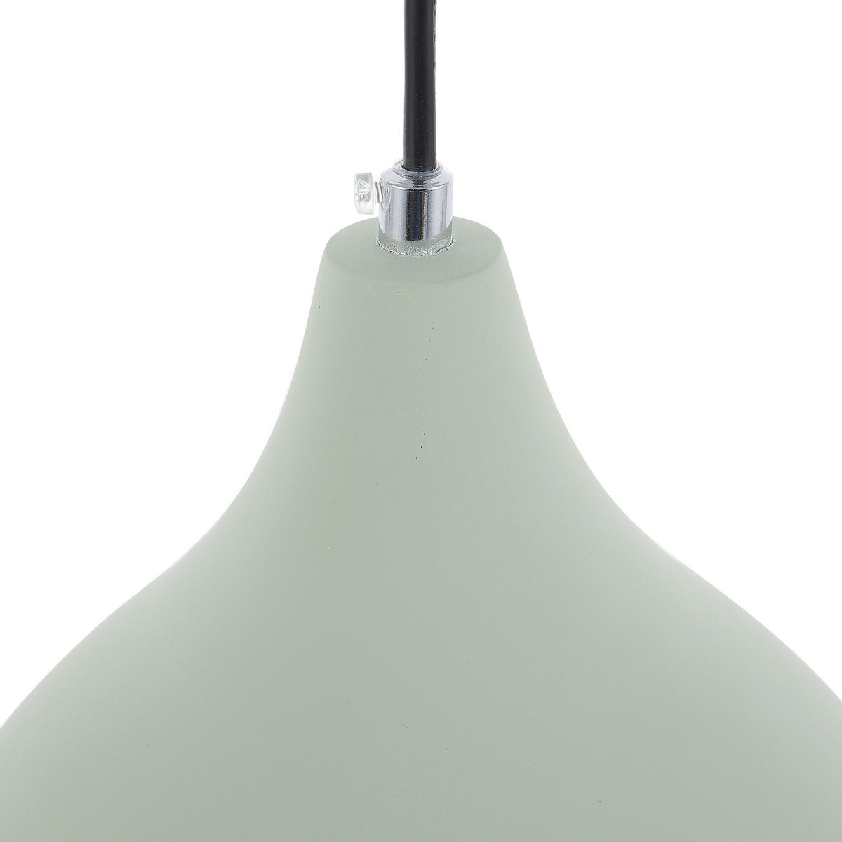 HÄNGELEUCHTE Lambro 23/23/121 cm - Grün, Stein (23/23/121cm) - Beliani